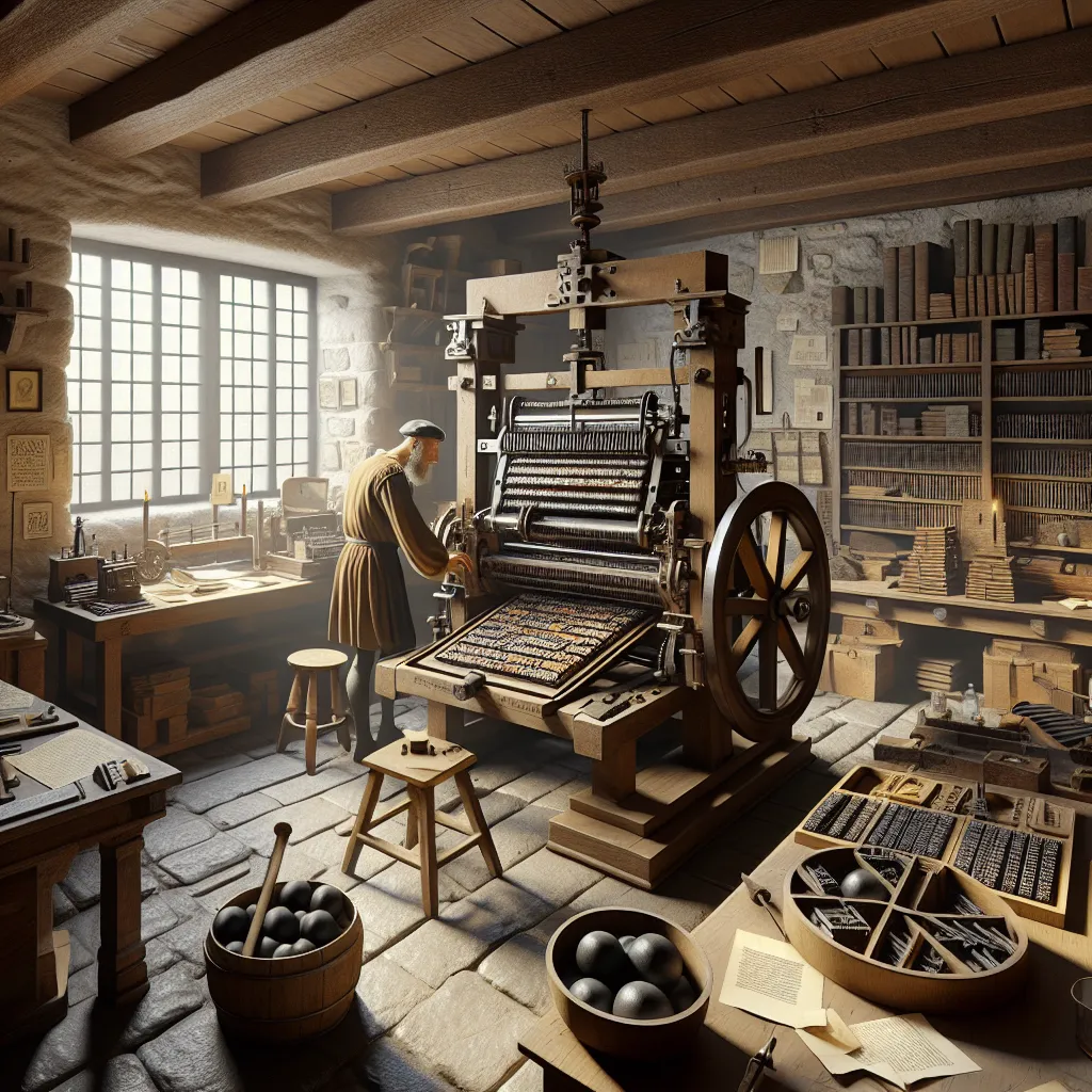 Gutenberg Printing Press